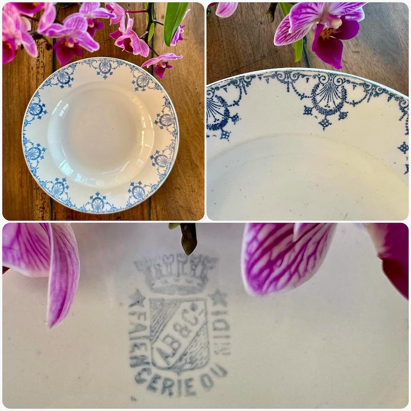 assiettes_dépareillées_creuses_vintage_art_de_la_table_brocnpeps