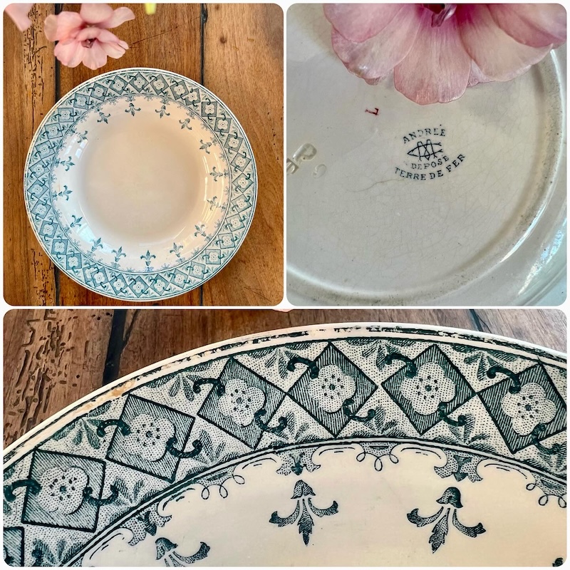 assiettes_dépareillées_creuses_vintage_art_de_la_table_brocnpeps