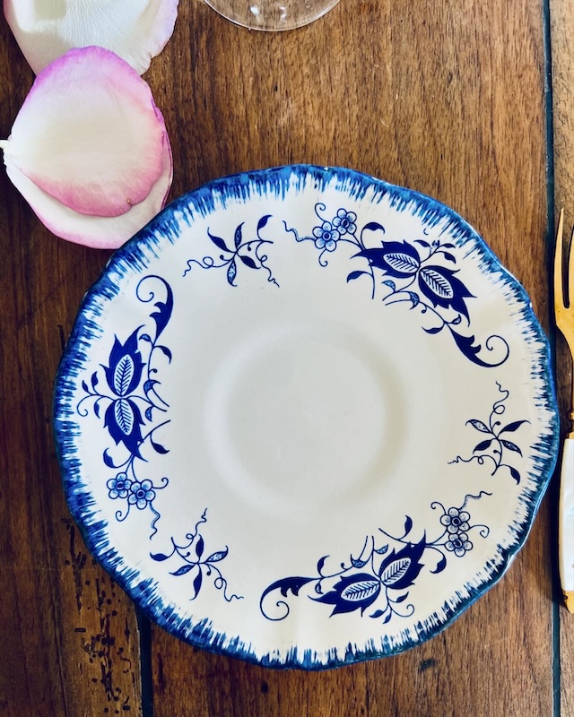 assiette_dessert_lancaster_sarreguemines_vintage_vaisselle_brocnpeps