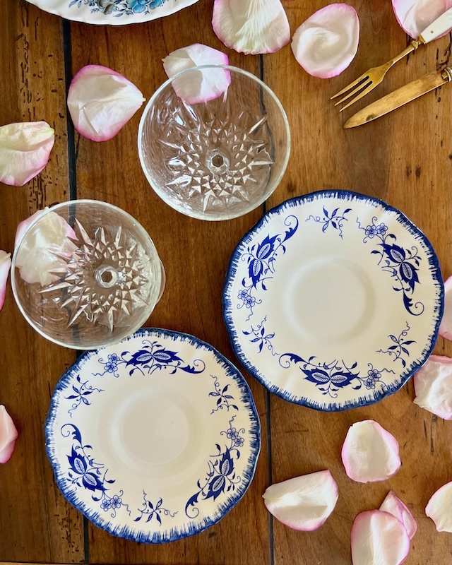 assiette_dessert_lancaster_sarreguemines_vintage_vaisselle_brocnpeps
