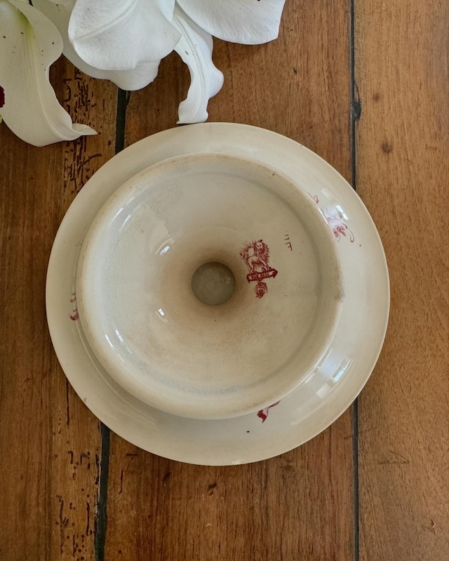 Compotier_rose_coupe_à_fruits_ancien_trade Aark_vintage_brocnpeps