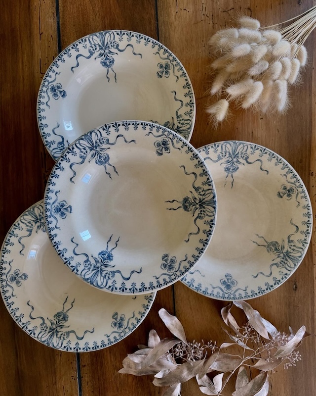 assiette_creuse_bleu_gien_venise_ancien_art_de_la_table_brocnpeps