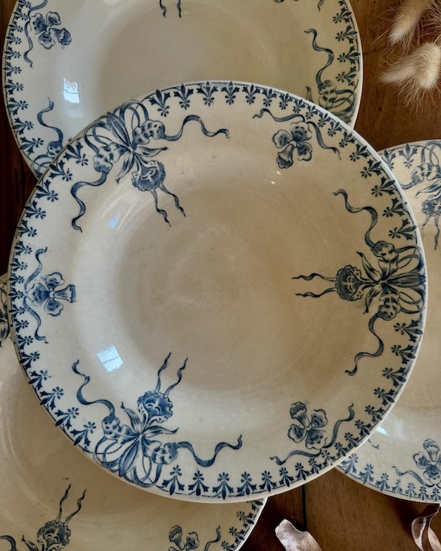 assiette_creuse_bleu_gien_venise_ancien_art_de_la_table_brocnpeps